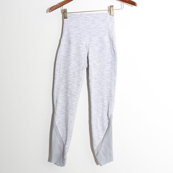 Lululemon Wunder Under Crop High-Rise *Roll Down Scallop Full-On Luxtreme 23" - Picture 2 of 15